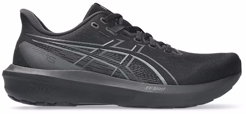 ASICS GT-1000 15 Extra Wide Running Shoes Black/Black 1011C231-001 1