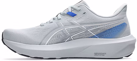 Shop ASICS GT-1000 15 寬楦跑鞋 Piedmont Grey/Neon Blue 灰藍配色 1011C231-020