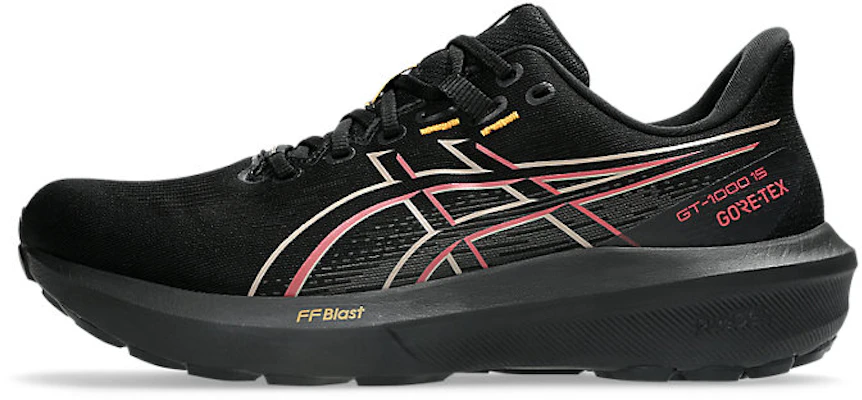 ASICS GT-1000 15 GTX 跑鞋 黑色/石墨灰 1011C233-001 Buy ASICS GT-1000 15 GTX 跑鞋 黑色/石墨灰 1011C233-001