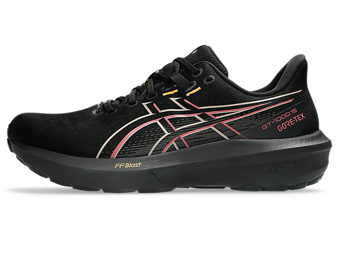 ASICS GT-1000 15 GTX Running Shoes Black/Graphite Grey 1011C233-001