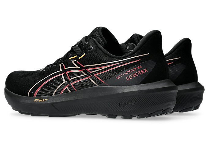Shop ASICS GT-1000 15 GTX Running Shoes Black/Graphite Grey 1011C233-001
