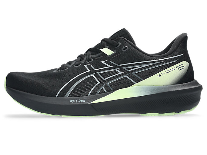 ASICS GT-1000 15 Running Shoes Black/Illuminate Yellow 1011C230-003