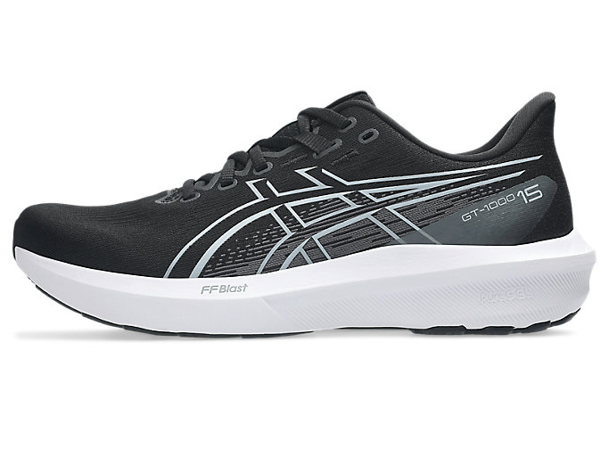 ASICS GT-1000 15 Running Shoes Black/White 1011C230-002