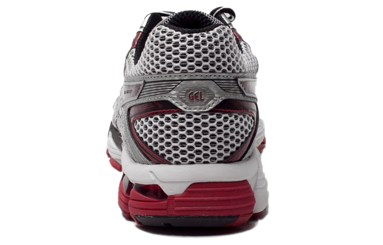 Shop Asics GT-1000 2 緩衝耐磨跑步鞋 石灰紅