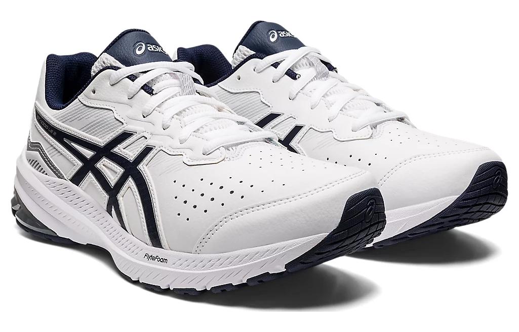 Lookbook Asics GT-1000 皮革 2 耐磨透氣 低筒 跑步鞋 白灰 2E寬