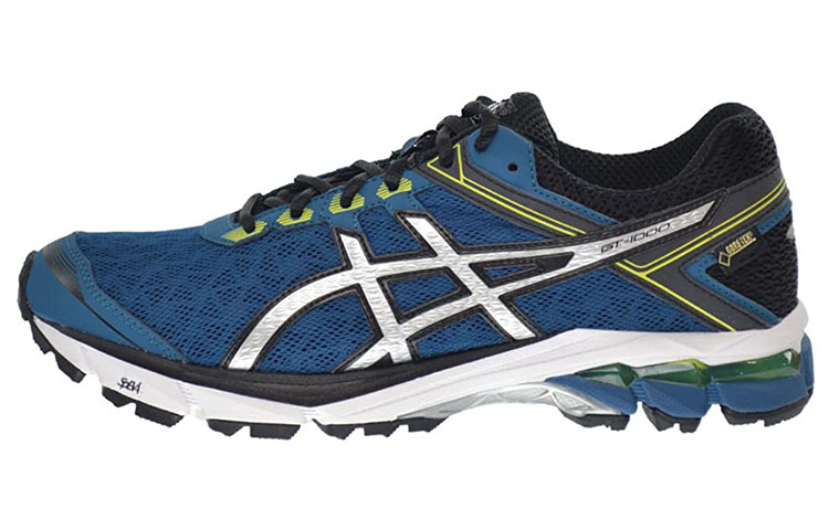 Buy Asics GT-1000 4 透氣耐磨舒適 低筒運動跑步鞋 藍黃