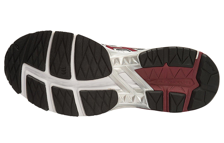 Shop Asics GT-1000 5 耐磨防滑 低筒慢跑鞋 灰紅 4E寬