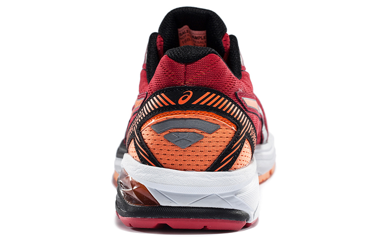 Shop ASICS Gt-1000 5 Kasut Lari 'Merah Jingga' T6A3N-2393