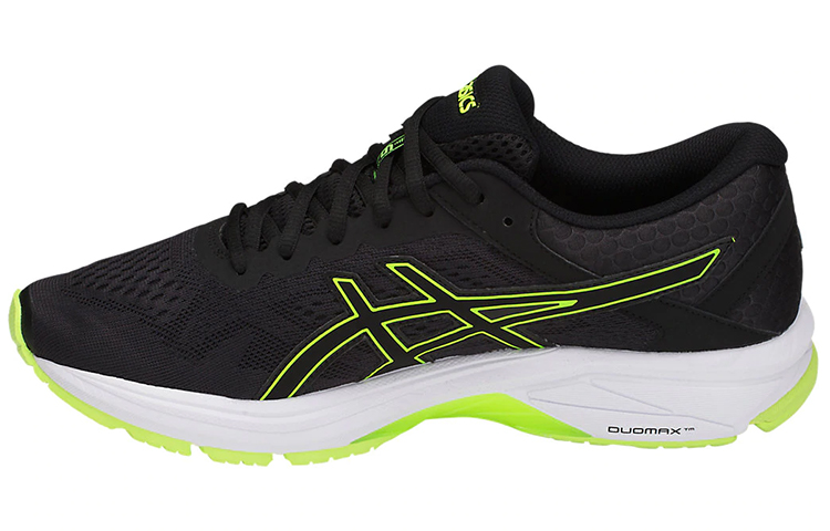 ASICS Gt-1000 6 Sports Shoes Black/Yellow T7A4N-9007