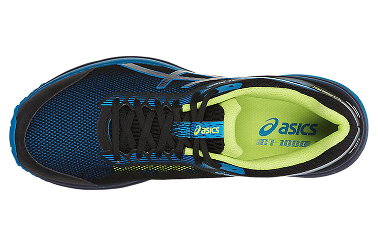 Lookbook ASICS GT-1000 7 GTX '黑色蓝色'跑鞋 1011A037-001