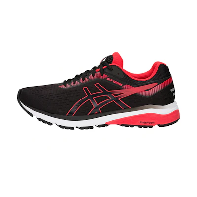 ASICS GT-1000 7 Running Sneakers 'Black Red'