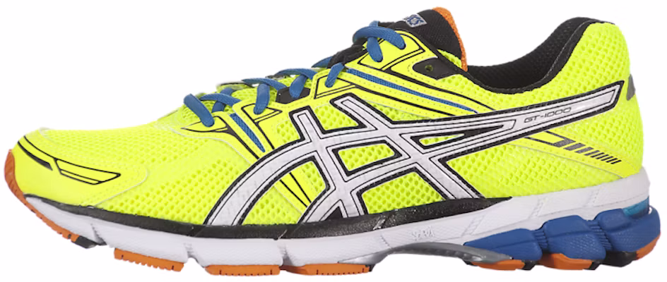 Asics GT-1000 舒適透氣慢跑鞋 霓虹黃 Buy Asics GT-1000 舒適透氣慢跑鞋 霓虹黃