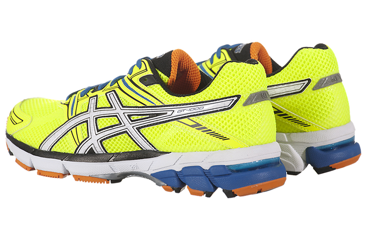 Lookbook Asics GT-1000 舒適透氣慢跑鞋 霓虹黃