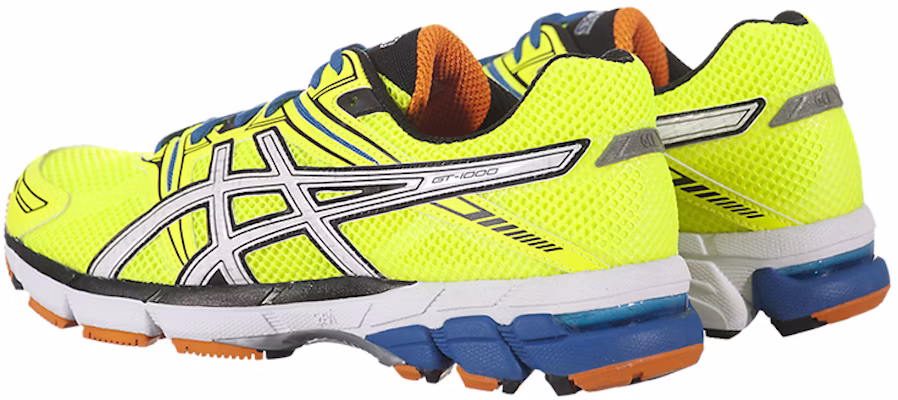 Asics GT-1000 舒適透氣慢跑鞋 霓虹黃 Lookbook Asics GT-1000 舒適透氣慢跑鞋 霓虹黃