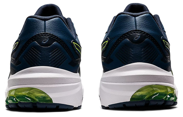 Purchase Asics GT-1000 皮革2 舒適耐磨跑鞋 藍黑 2E寬