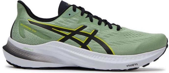 新款 Asics GT-2000 12 舒適輕便 編織減震耐磨透氣 低幫 休閒跑步鞋 男款 綠黑 Details for 新款 Asics GT-2000 12 舒適輕便 編織減震耐磨透氣 低幫 休閒跑步鞋 男款 綠黑