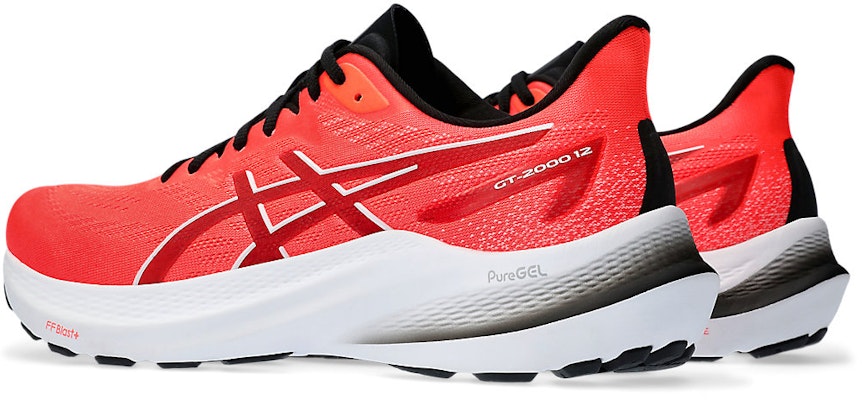 ASICS Gt-2000 12 'Sunrise Red White' 1011B691-600 Lookbook ASICS Gt-2000 12 'Sunrise Red White' 1011B691-600