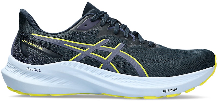 ASICS Gt-2000 12 Extra Wide 'French Blue Bright Yellow' 1011B686-403 Buy ASICS Gt-2000 12 Extra Wide 'French Blue Bright Yellow' 1011B686-403