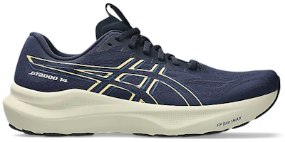 ASICS GT-2000 14 Extra Wide Running Shoes Midnight/Light Orange 1011C057-403 ASICS GT-2000 14 Extra Wide Running Shoes Midnight/Light Orange 1011C057-403