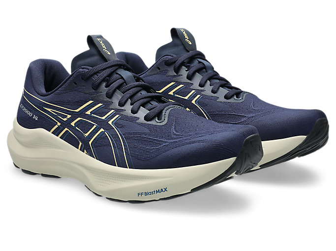 Order ASICS GT-2000 14 Extra Wide Hardloopschoenen Midnight/Light Orange 1011C057-403