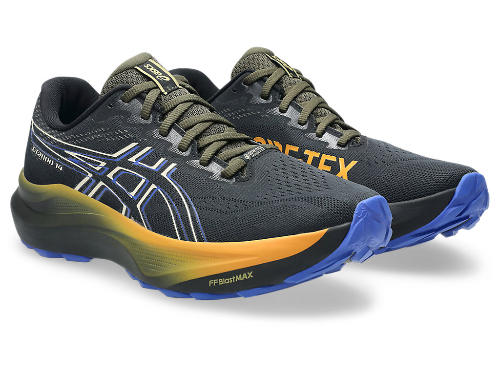 Lookbook ASICS GT-2000 14 GTX 防水跑鞋 黑色/香草色 1011C058-001
