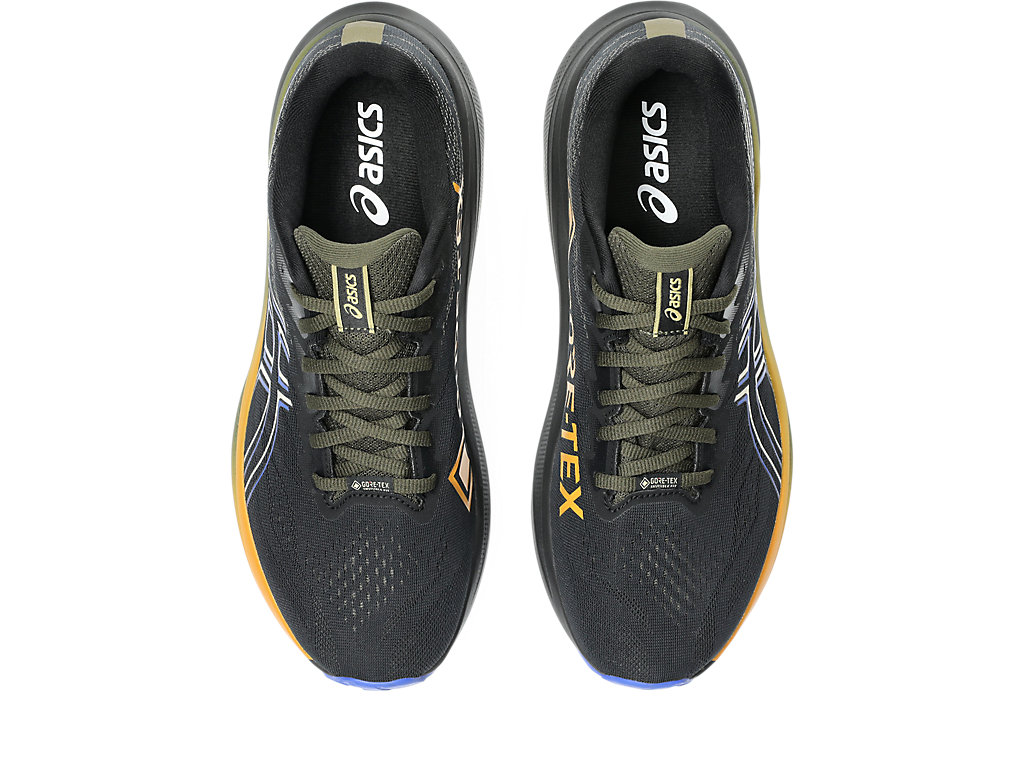 Sizing ASICS GT-2000 14 GTX 防水跑鞋 黑色/香草色 1011C058-001