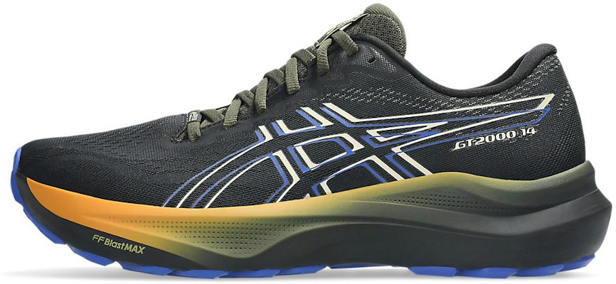 ASICS GT-2000 14 GTX 防水跑鞋 黑色/香草色 1011C058-001 1