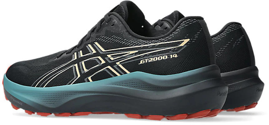 ASICS GT-2000 14 GTX Hardloopschoenen Zwart/Apricot Crush 1011C058-002 Shop ASICS GT-2000 14 GTX Hardloopschoenen Zwart/Apricot Crush 1011C058-002
