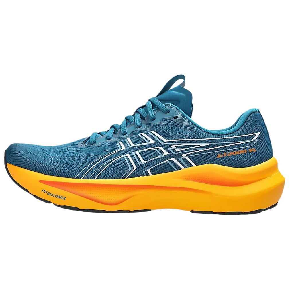 ASICS GT-2000 14 Running Shoes Deep Blue Green Comfortable Fit 1011C056-404