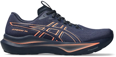ASICS GT-2000 14 Running Shoes Midnight/Vivid Coral 1011C056-401 ASICS GT-2000 14 Running Shoes Midnight/Vivid Coral 1011C056-401