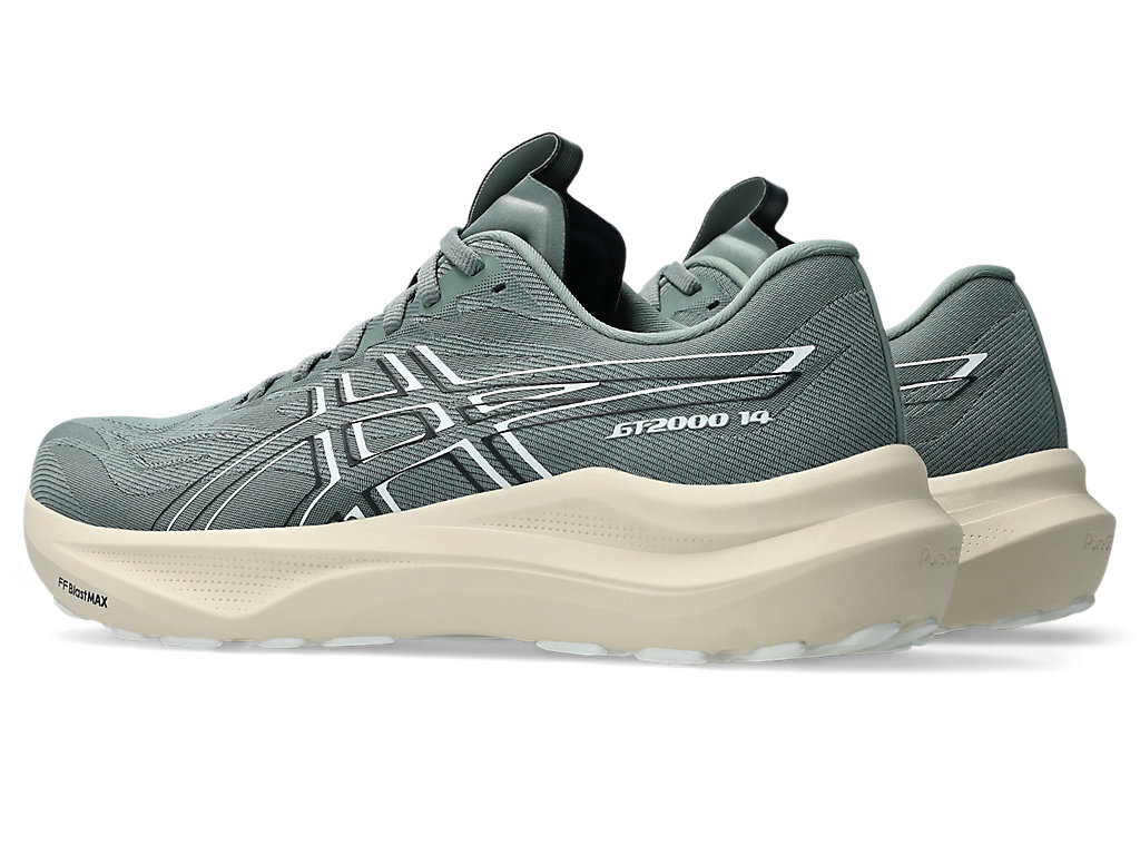 Shop ASICS GT-2000 14 Hardloopschoenen Monument/Wit 1011C056-020