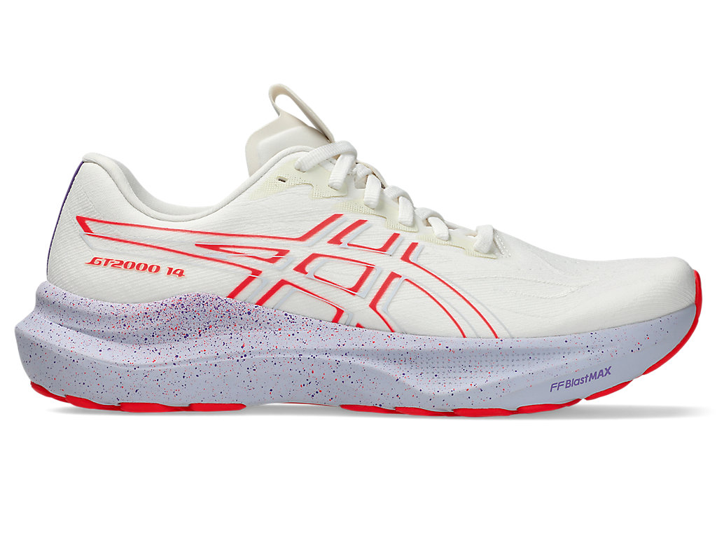 ASICS GT-2000 14 Tokyo Running Shoes Cream/Edo Purple 1011C141-500