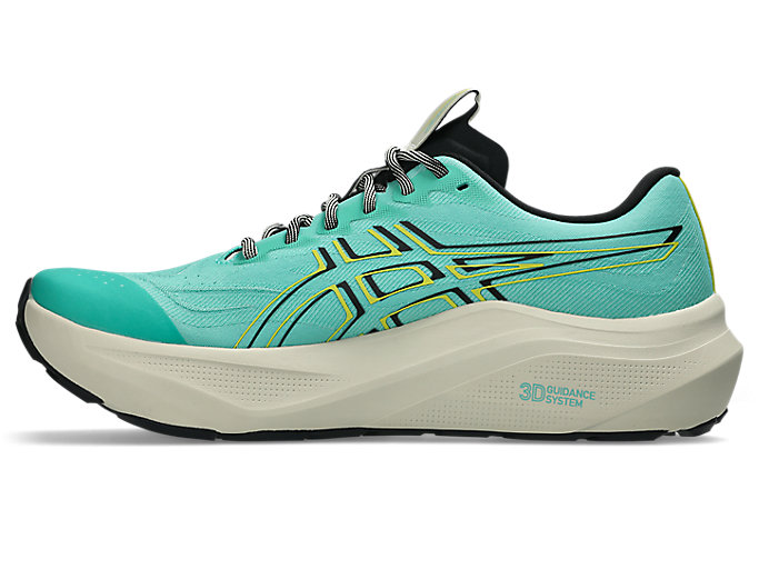 Shop ASICS GT-2000 14 TR 越野跑鞋 綠光極光/仙人掌 1011C219-300