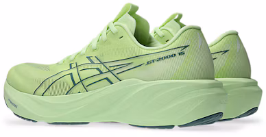 Lookbook ASICS GT-2000 15 Hardloopschoenen Geel/Grijsgroen 1011C235-750