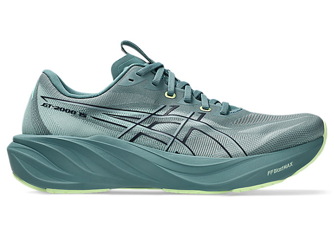 Cheap ASICS GT-2000 15 Scarpe Running Larghe Foggy Teal/Giallo Illuminate 1011C236-402