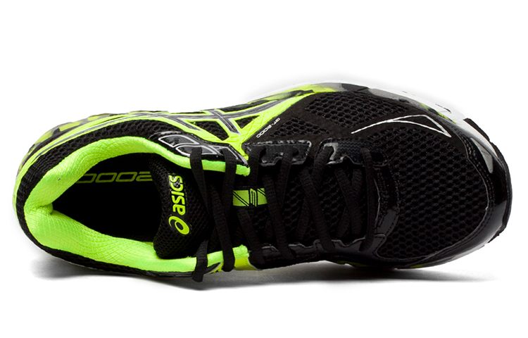 Shop ASICS GT-2000 3 ''Zwart Neon Geel'' T500N-9099