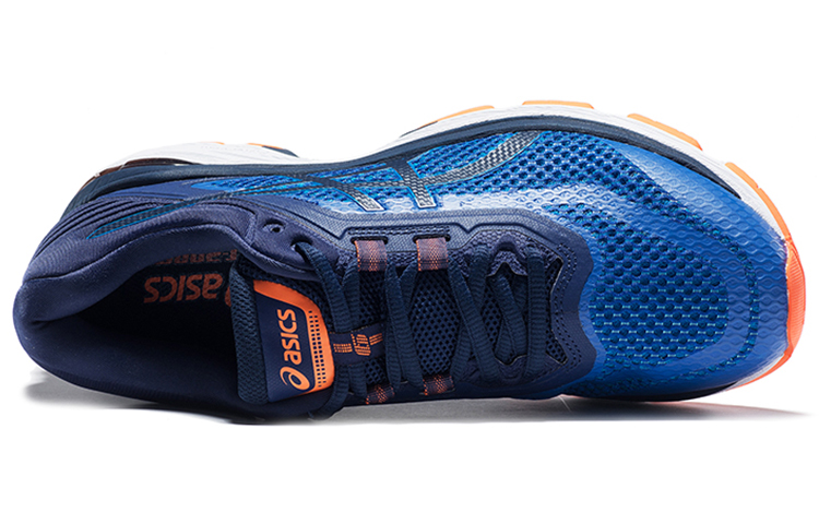 Lookbook ASICS GT-2000 6 2E Large ''Bleu Marine Orange'' T806N-4549