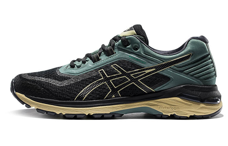 Buy ASICS 亚瑟士 GT-2000 6 黑绿 运动鞋 T827N-9090