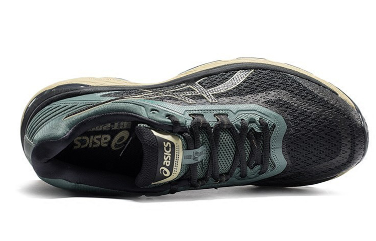 Lookbook ASICS 亚瑟士 GT-2000 6 黑绿 运动鞋 T827N-9090