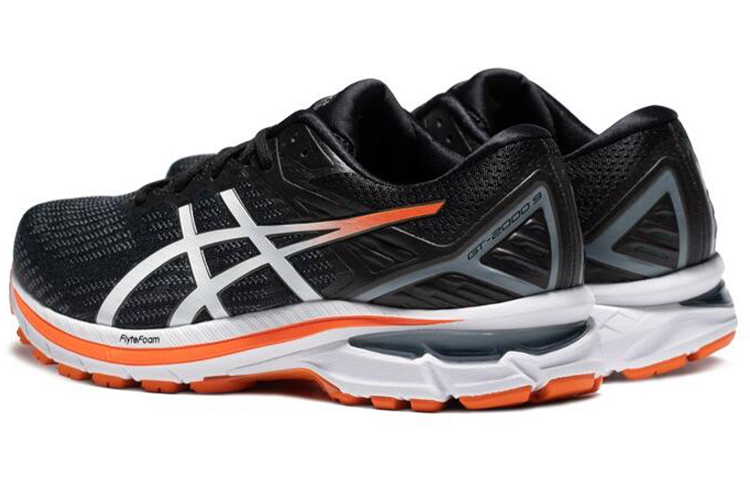 Order 亚瑟士GT-2000 9 (2E) 黑橙色跑鞋 1011A984-004