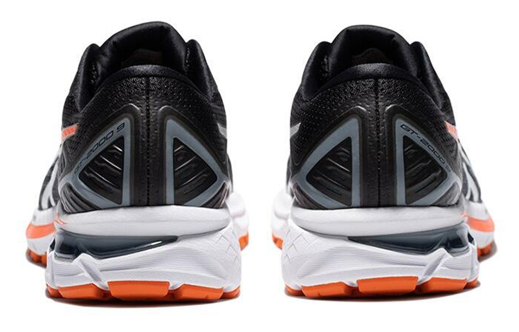 Lookbook 亚瑟士GT-2000 9 (2E) 黑橙色跑鞋 1011A984-004