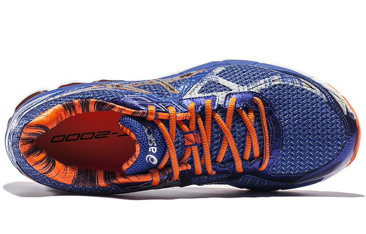 Shop ASICS GT-2000 '蓝橙配色' T544N-6091