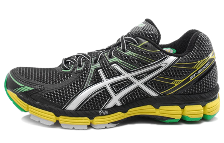 ASICS GT-2000 Low 'Black White Yellow' T2K2N-9001