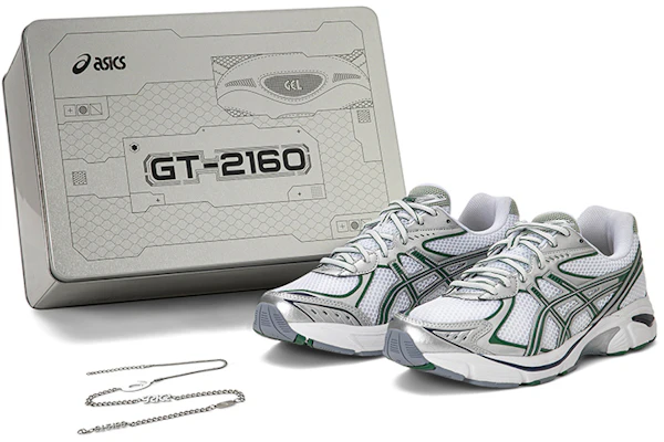 ASICS GT-2160 'Y2K Pack - Putih Perak Hijau' 1203A275-103(S-BOX) Buy ASICS GT-2160 'Y2K Pack - Putih Perak Hijau' 1203A275-103(S-BOX)