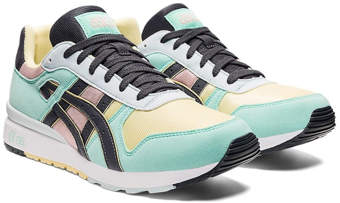 亞瑟士 GT-II 復古運動休閒鞋 藍黃粉 Lookbook 亞瑟士 GT-II 復古運動休閒鞋 藍黃粉