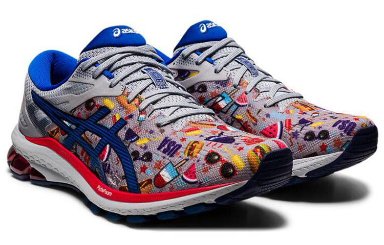 Lookbook ASICS GT 1000 10 'USA' Lelaki Performa Tinggi Kasut Larian. 1011B275-020