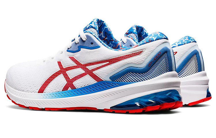 Shop ASICS GT 1000 11 'Putih Merah Elektrik' 1011B554-100