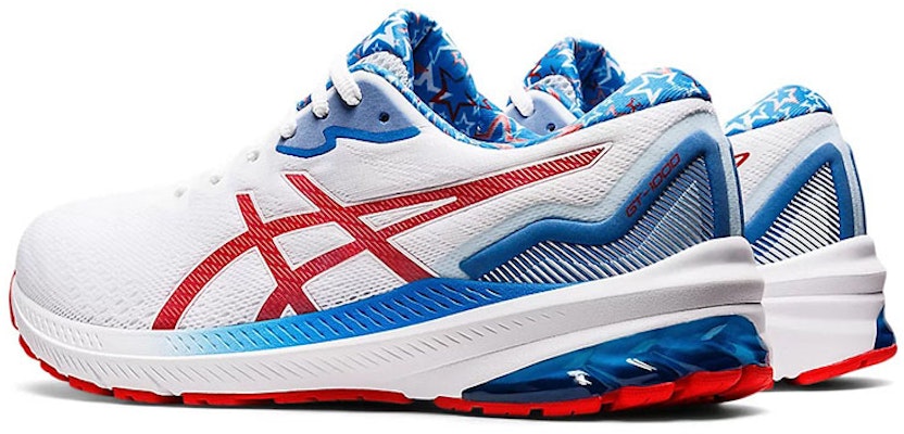 ASICS GT 1000 11 'Putih Merah Elektrik' 1011B554-100 Shop ASICS GT 1000 11 'Putih Merah Elektrik' 1011B554-100