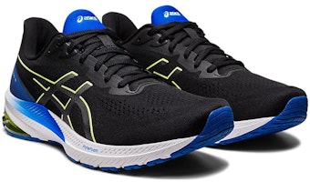 ASICS GT 1000 12 'Hitam Biru Kuning' 1011B631-002 Lookbook ASICS GT 1000 12 'Hitam Biru Kuning' 1011B631-002