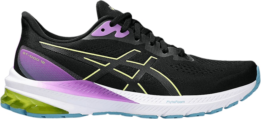 Women ASICS GT 1000 12 Black Grape 1012B450 002 1012B450 002